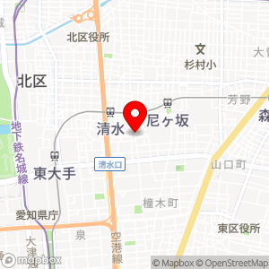 名鉄協商パーキング 白壁第6の地図