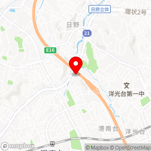 おふろの王様 港南台店の地図