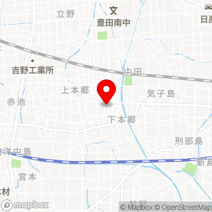 ローソン 磐田本郷店の地図