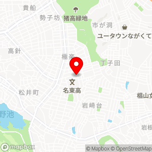 ローソン 名東高校前店の地図