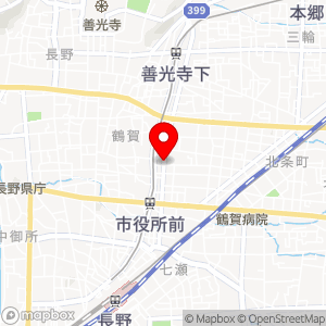 NPC24H フレンドパーク長野鶴賀緑町の地図