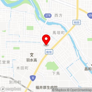 ローソン 福井板垣三丁目店の地図