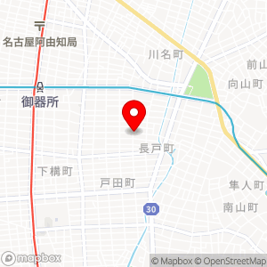 名鉄協商パーキング 南分町第2の地図