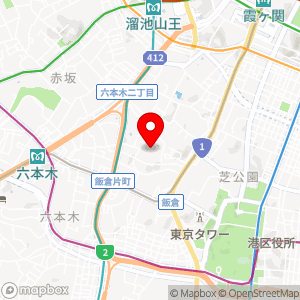 NTTル・パルク 六本木ファーストビル地下の地図