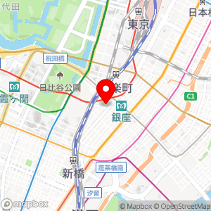 タイムズ 東急プラザ銀座の地図