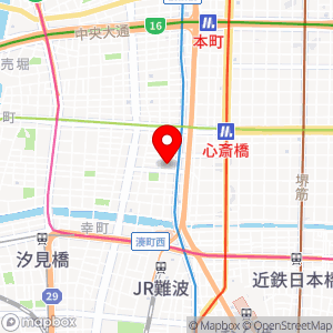 三井のリパーク 北堀江1丁目の地図
