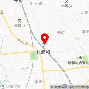 ミニストップ 北浦和東口店の地図