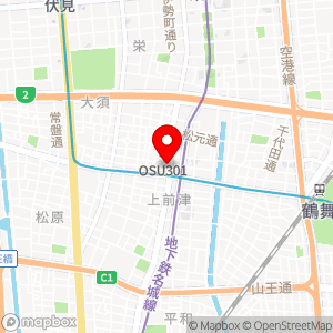 いずみパーキング 服部上前津ビルの地図