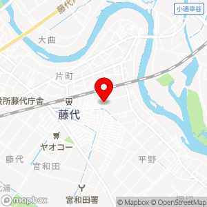 スーパータイヨー 藤代店の地図