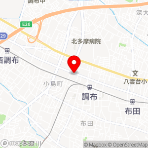 NPC24H 調布第1の地図