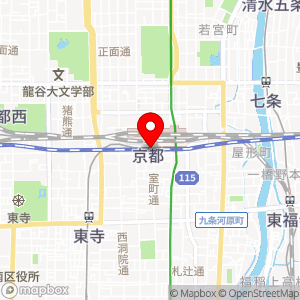 ベルマート キヨスク京都の地図