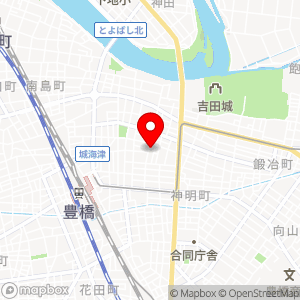 名鉄協商パーキング 豊橋花園町第2の地図
