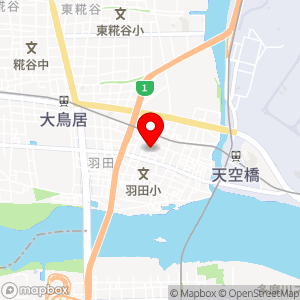 まいばすけっと 穴守稲荷店の地図
