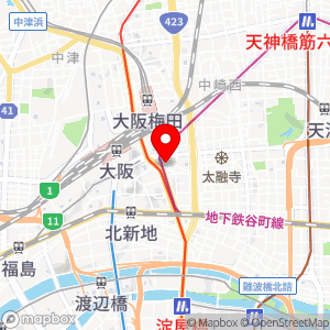 セブン-イレブン 梅田曽根崎警察署前店の地図