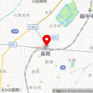 セブン-イレブン クルン高岡店の地図