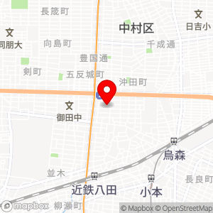 アオキスーパー 烏森店の地図