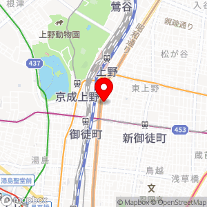 セブン-イレブン 上野イーストタワー店の地図