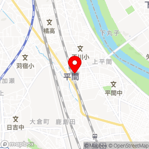 ウエストパーキング さわやか信用金庫平間の地図