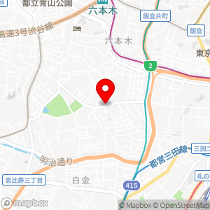 三井のリパーク 元麻布1丁目第2の地図