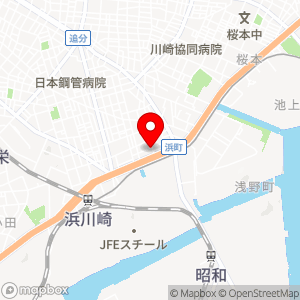 GRANDYパーク 川崎浜町の地図