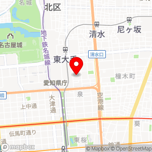 名鉄協商パーキング 東外堀町の地図