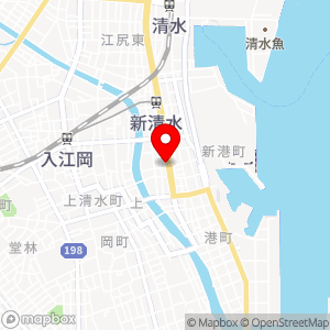 ローソン 清水万世町店の地図