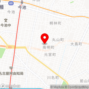 名鉄協商パーキング 南明町の地図