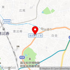 エコロパーク 恵比寿第9の地図
