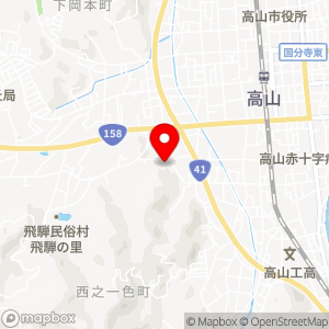 四季倶楽部 飛騨高山荘の地図