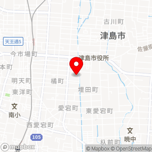 ファミリーマート 津島市民病院/S店の地図