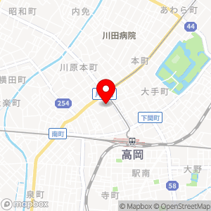 かすみ第一パーキングの地図
