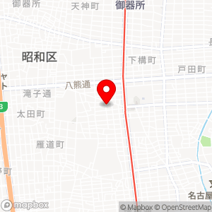 名鉄協商パーキング 桜山西第4の地図