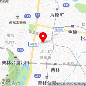 名鉄協商パーキング 高松常磐町2丁目の地図
