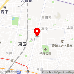 ローソンストア100 古出来店の地図