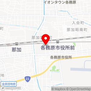 名鉄協商パーキング 各務原市市民公園の地図