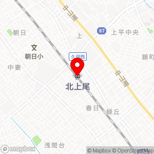 NewDays ミニ 北上尾1号の地図