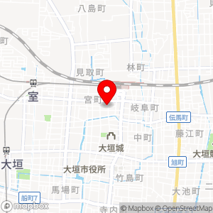 名鉄協商パーキング 大垣駅前第2の地図