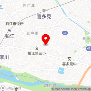 ナビパーク 岩戸南第1の地図