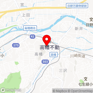 タイムパーキング 高幡の地図