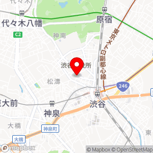 ファミリーマート 渋谷宇田川交番前店の地図