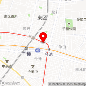 名鉄協商パーキング 今池北第4の地図