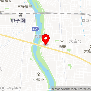 名鉄協商パーキング 尼崎稲葉荘1丁目の地図