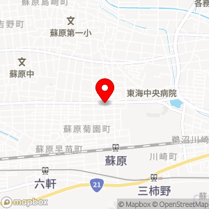 ホワイト急便 蘇原瑞雲町 店（各務原市蘇原瑞雲町）の地図