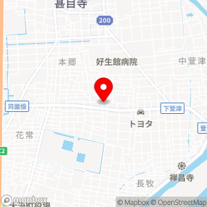 ローソンストア100 甚目寺店の地図