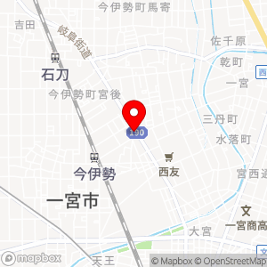 ローソン 一宮今伊勢町店の地図