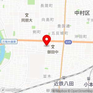 名鉄協商パーキング 岩塚町3丁目の地図