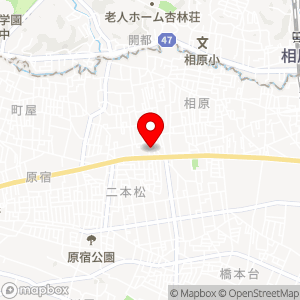 相原5-4-66駐車場の地図