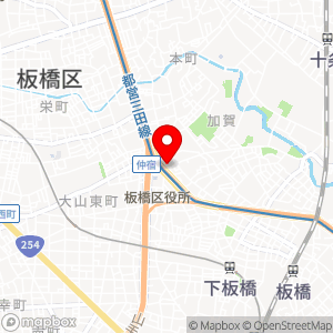 セブン-イレブン 板橋区役所駅東店の地図