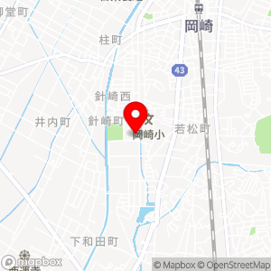 ファミリーマート 岡崎医療センター店の地図