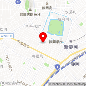 名鉄協商パーキング 静岡呉服町の地図
